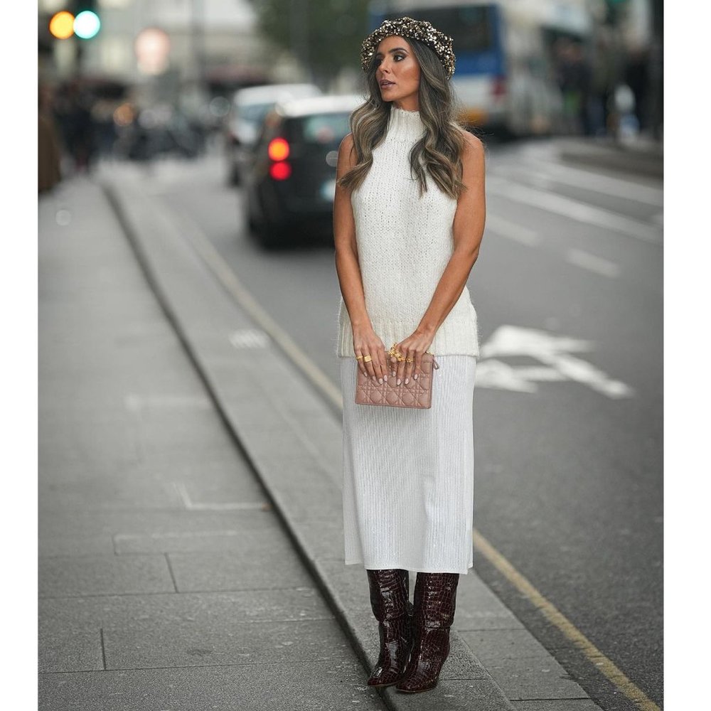 BLOGGER'S FAVE! Zara Knit Vest White NWT_12